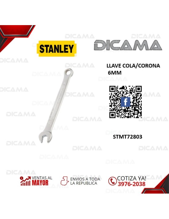 LLAVE COLA/CORONA 6MM