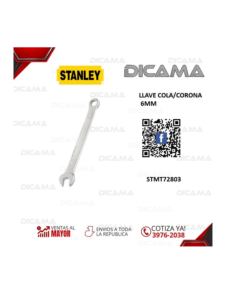 LLAVE COLA/CORONA 6MM