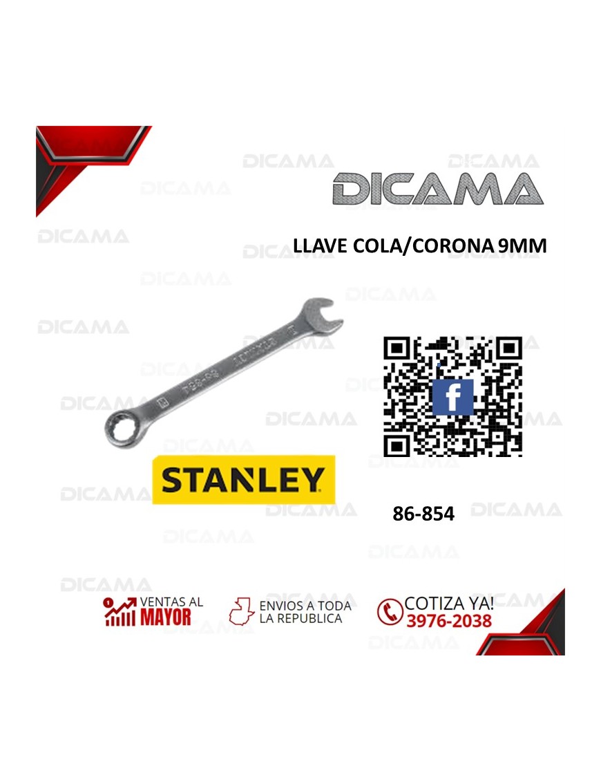 LLAVE COLA/CORONA 9MM