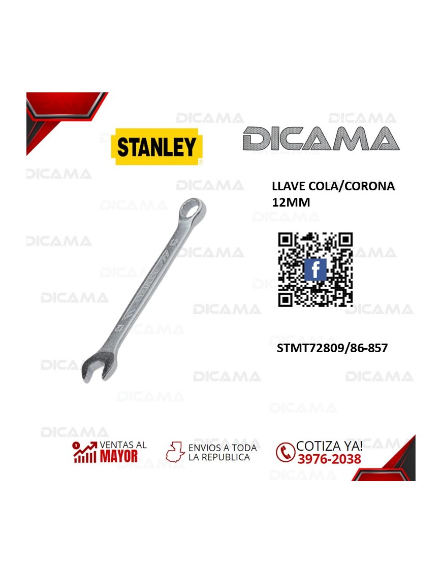 LLAVE COLA/CORONA 12MM