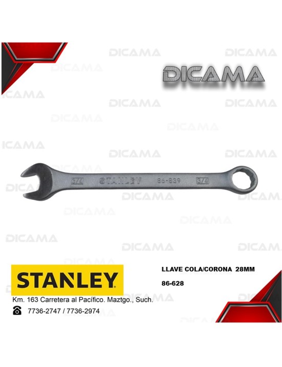LLAVE COLA/CORONA 28MM  ANTI-SLIP 6/1