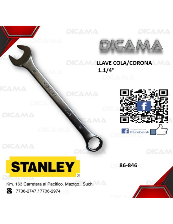 LLAVE COLA/CORONA 1.1/4"