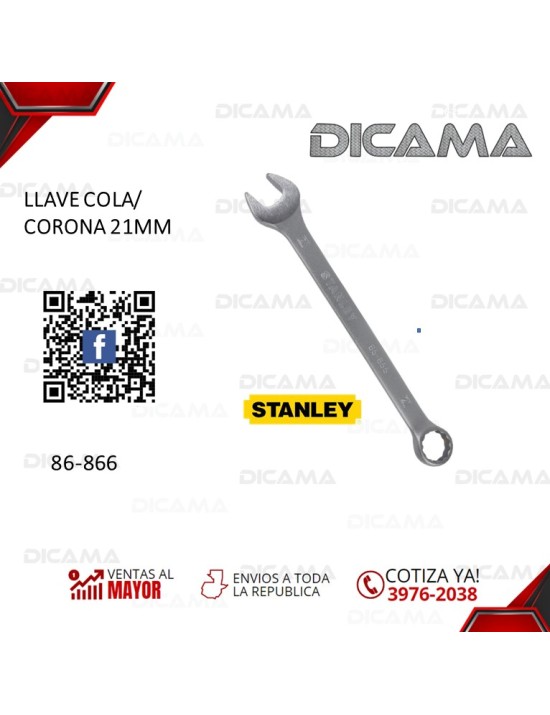 LLAVE COLA/CORONA 21MM