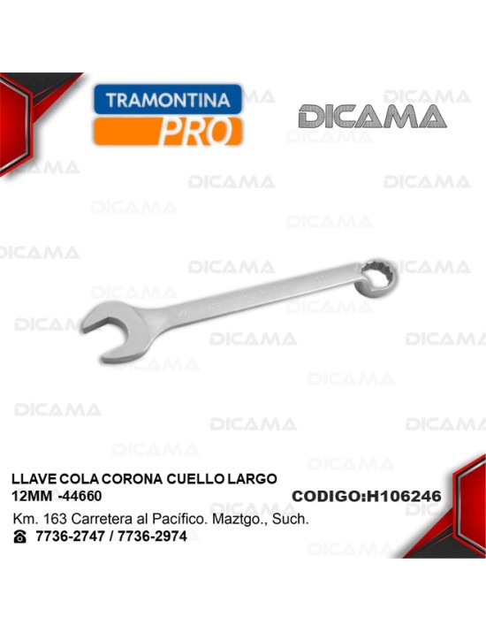 LLAVE COLA/CORONA 12MM CUELLO LARGO