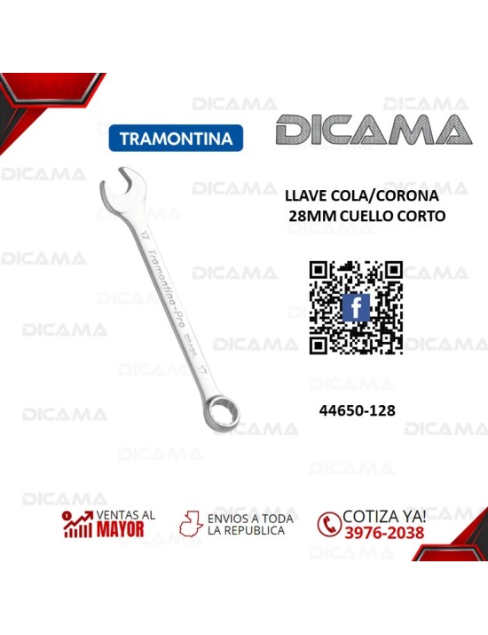 LLAVE COLA/CORONA 28MM CUELLO CORTO
