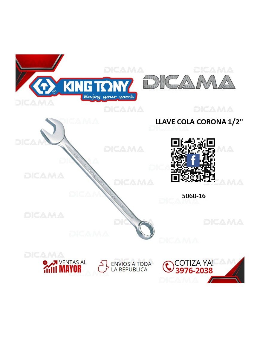 LLAVE COLA CORONA 1/2"