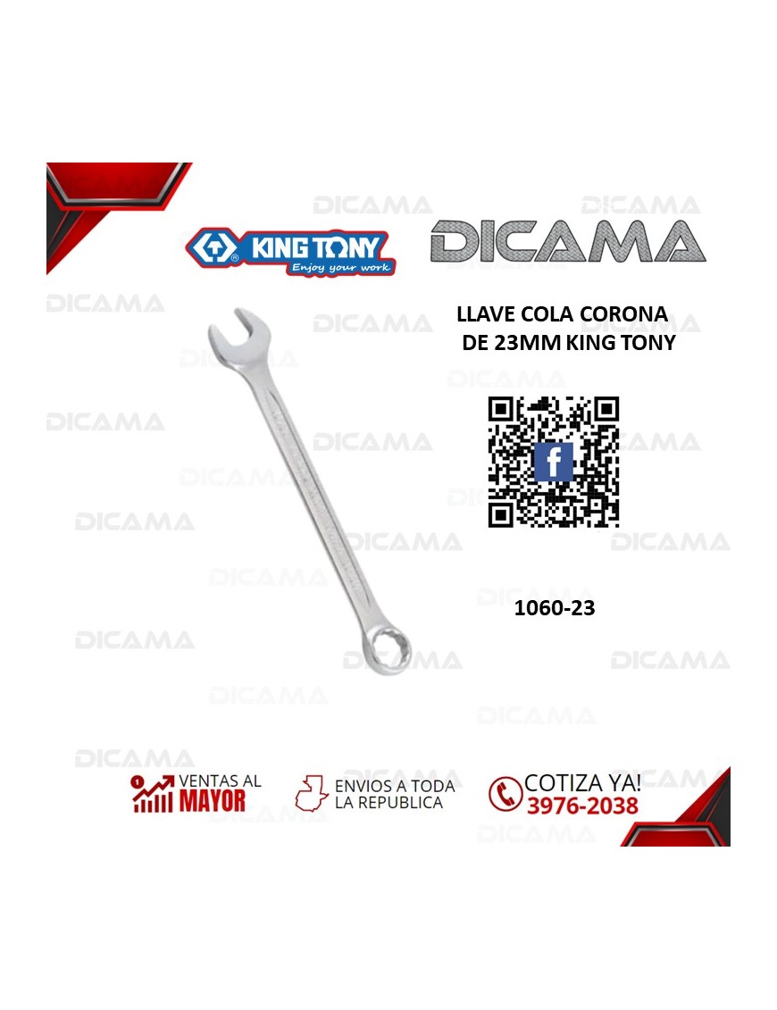 LLAVE COLA CORONA 23 MM