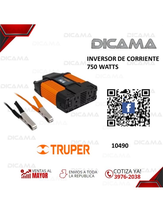 INVERSOR DE CORRIENTE 750 WATTS