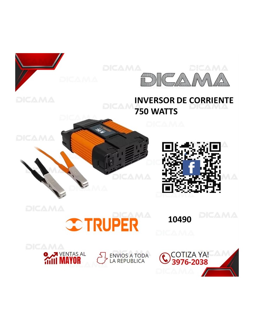 INVERSOR DE CORRIENTE 750 WATTS