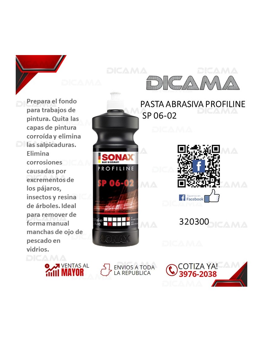 PASTA ABRASIVA PROFILINE SP 06-02