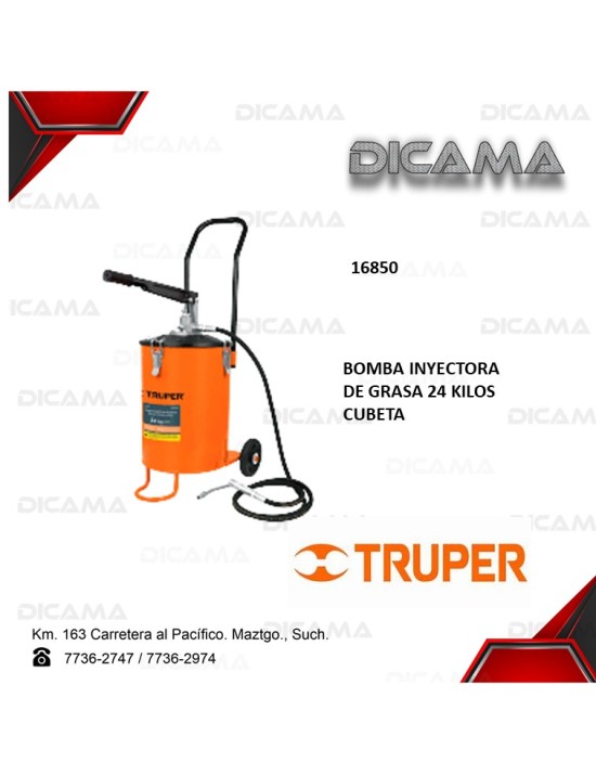 ENGRASADORA MANUAL 24 KILOS CUBETA