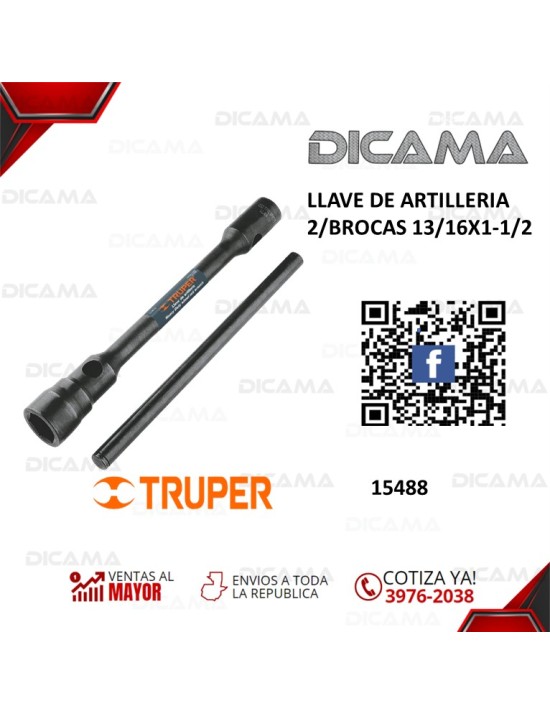 LLAVE DE CHUCHOS DE RECTA CAMION 13/16 X 1-1/2