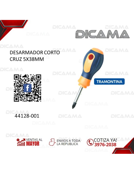 DESARMADOR CRUZ 5X38MM