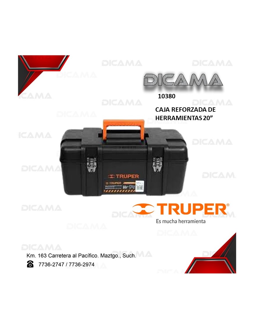 CAJA HERRAMIENTA PLASTICA 20"