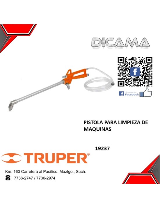PISTOLA PARA LIMPIEZA DE MAQUINAS