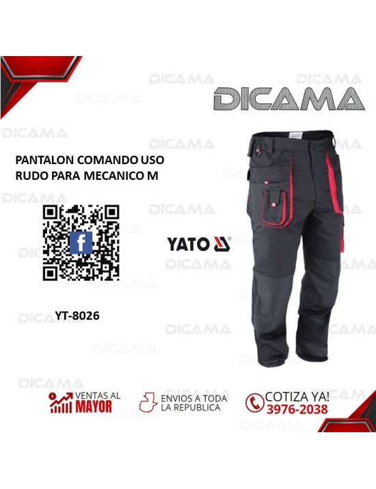 PANTALON COMANDO USO RUDO PARA MECANICO M
