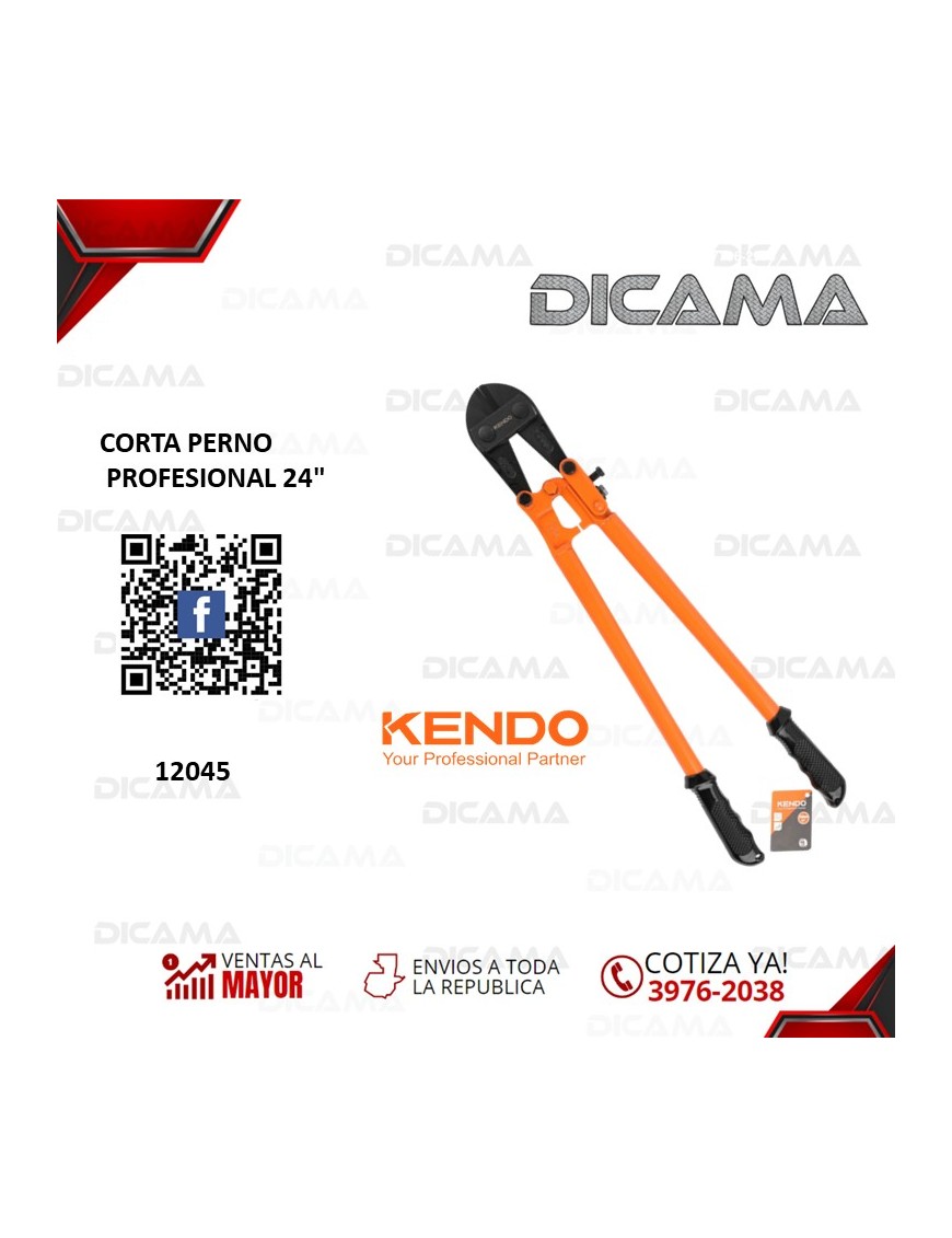 CORTA PERNOS 24" PROFESIONAL (CAIMAN)