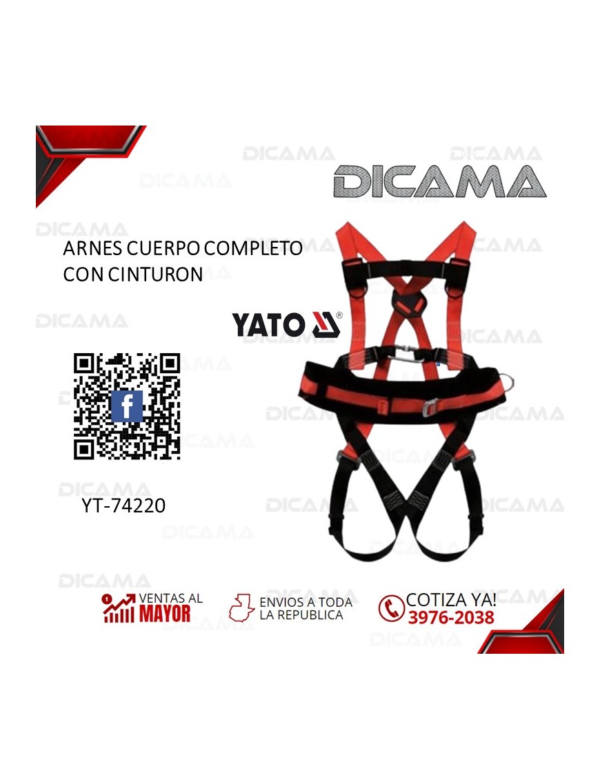ARNES CUERPO COMPLETO CON CINTURON