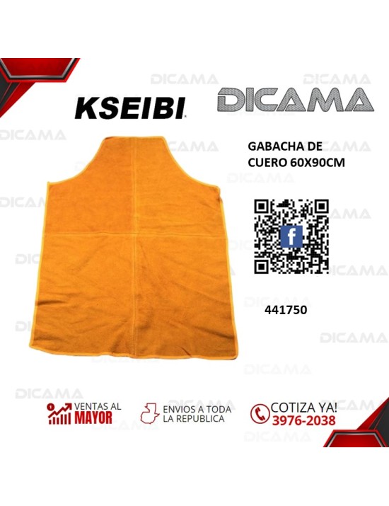 GABACHA DE CUERO 60X90CM