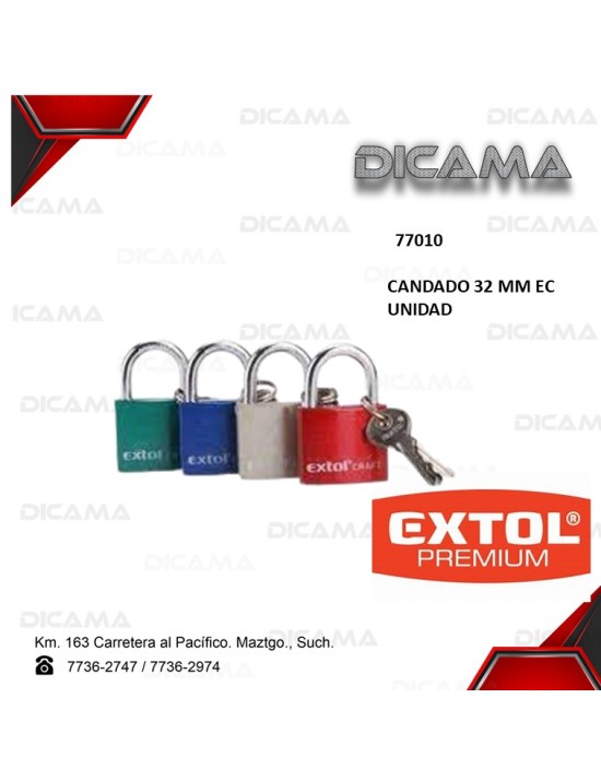 CANDADO 32 MM EC