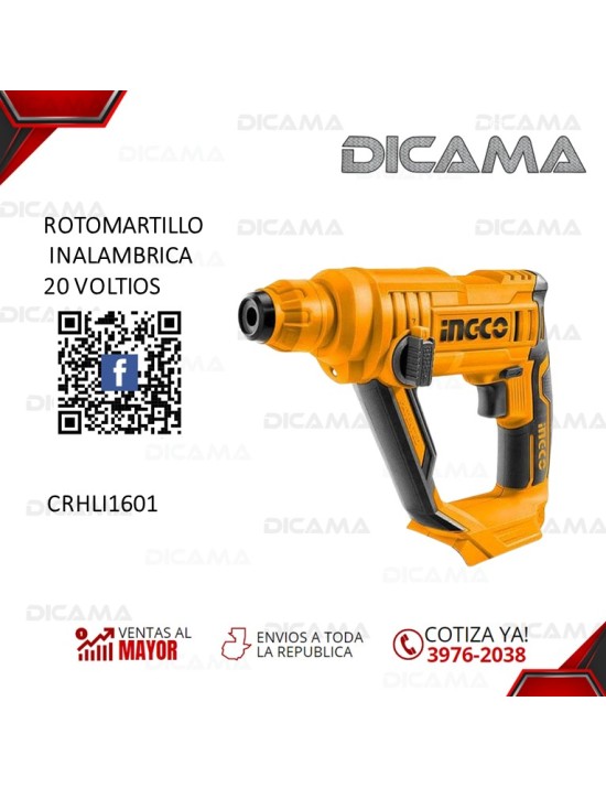 ROTOMARTILLO INALAMBRICA 20 VOLTIOS