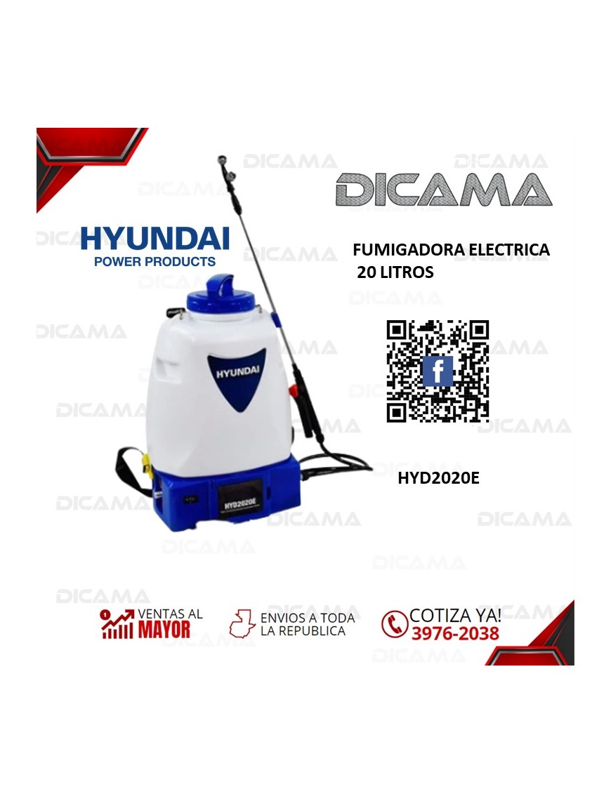 FUMIGADORA 20 LITROS ELECTRICA