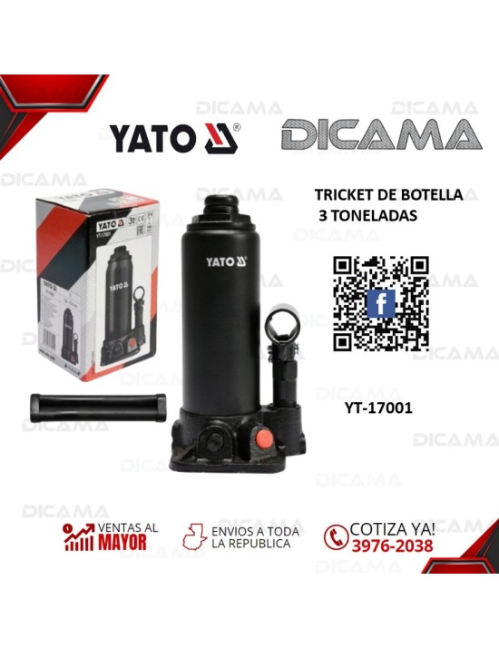 TRICKET DE BOTELLA  3 TONELADAS