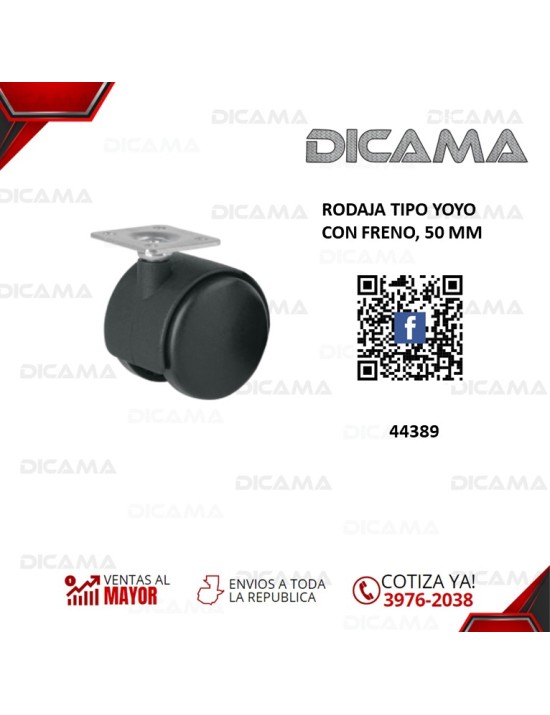 RODO 50MM TIPO YOYO CON FRENO