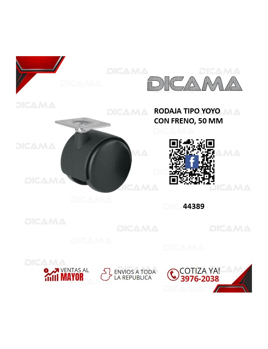RODO 50MM TIPO YOYO CON FRENO