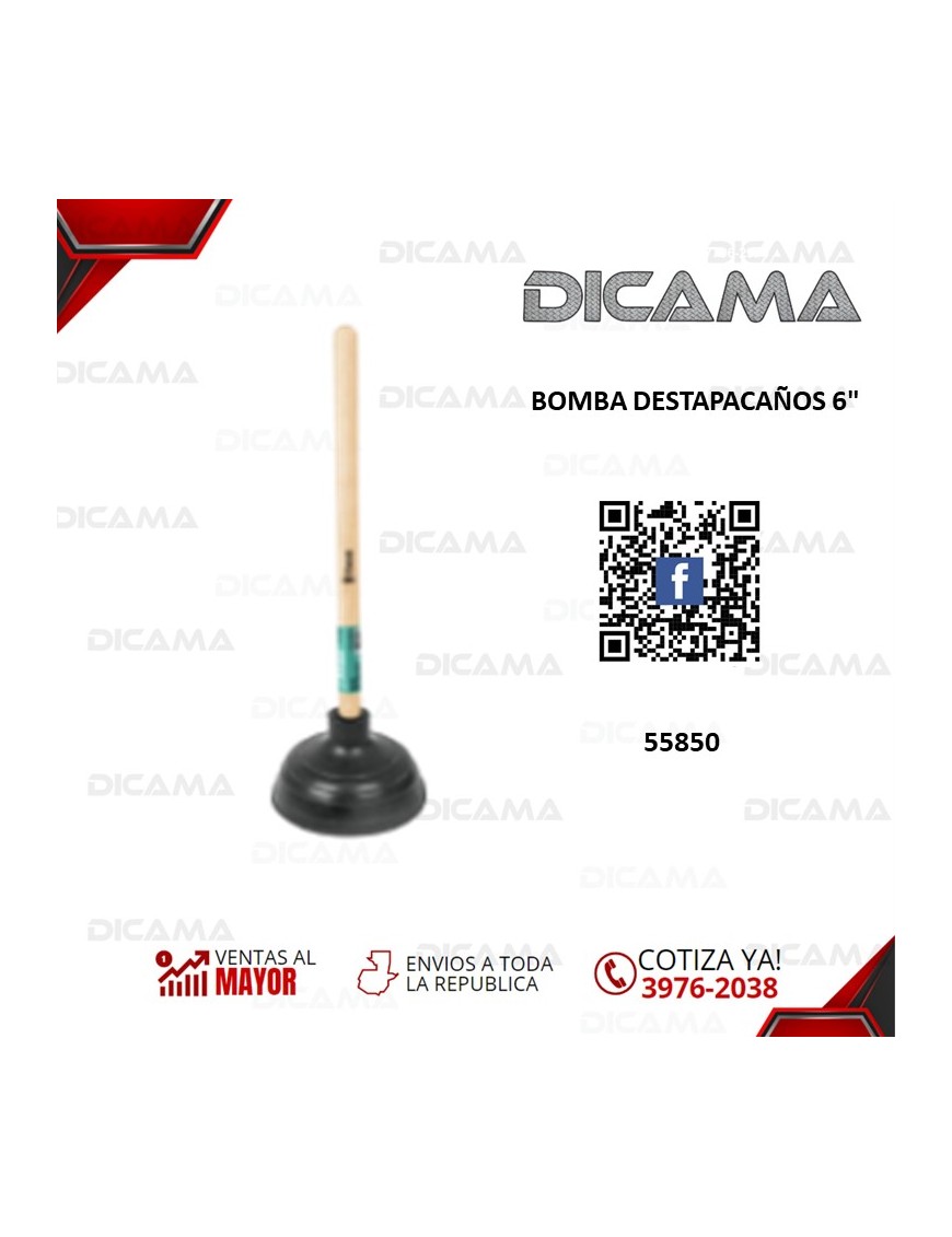 BOMBA DESTAPACAÑOS 6"
