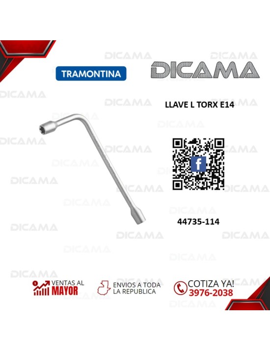 LLAVE L TORX E14