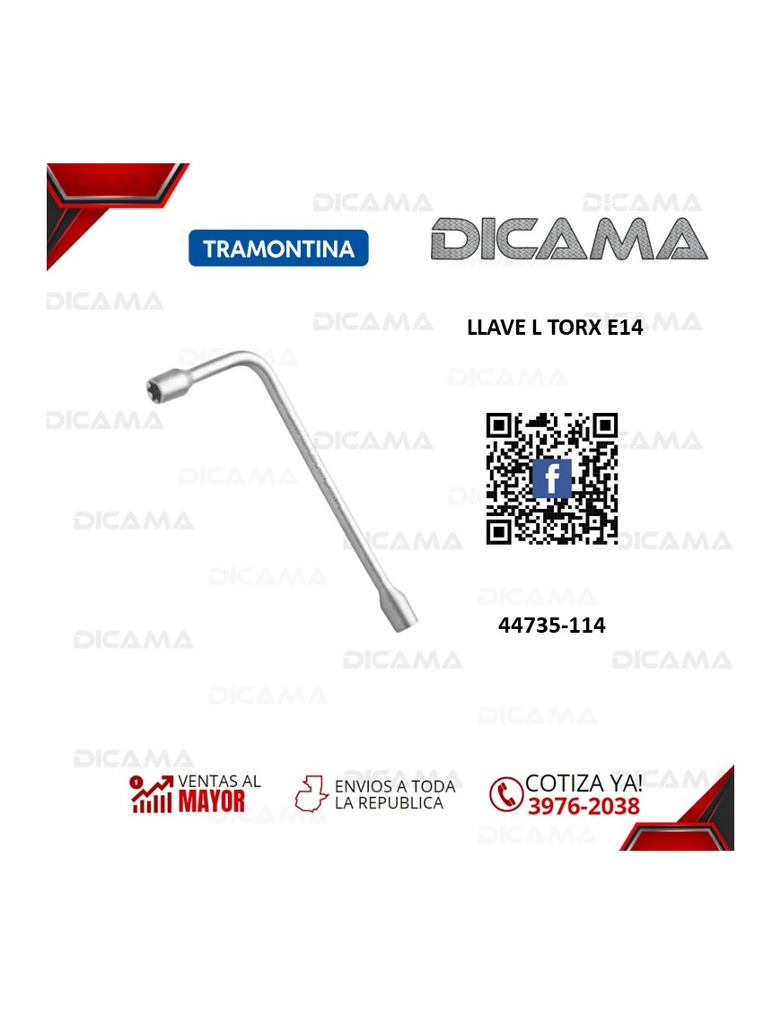 LLAVE L TORX E14