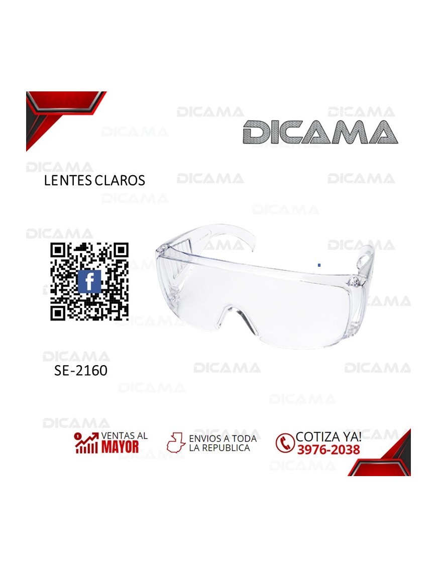 LENTES DE SEGURIDAD CLAROS