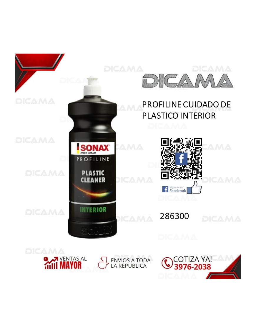PROFILINE CUIDADO DE PLASTICO INTERIOR