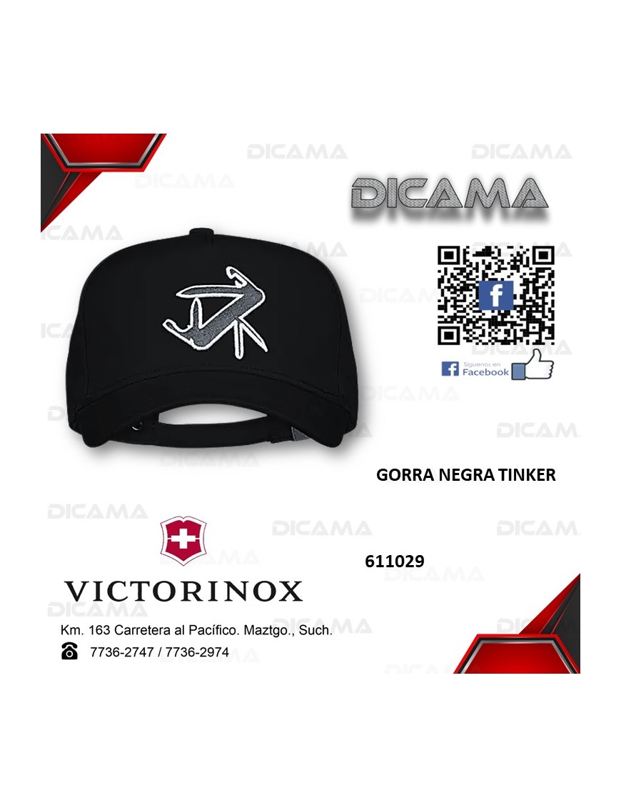 GORRA NEGRA TINKER