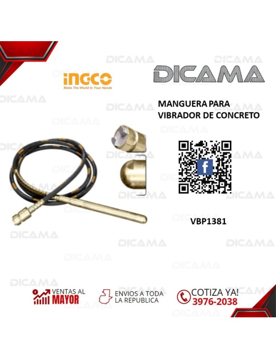 MANGUERA PARA VIBRADOR DE CONCRETO