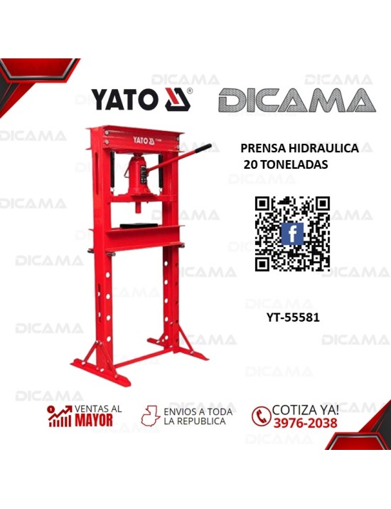 PRENSA MANUAL 20 TONELADAS