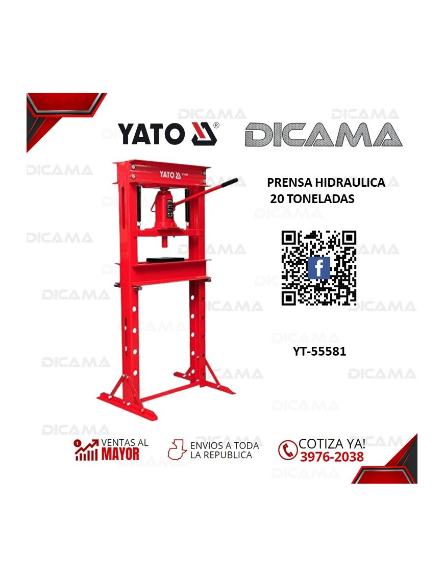 PRENSA MANUAL 20 TONELADAS