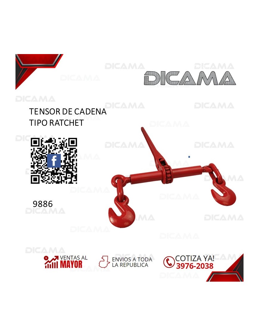 TENSOR DE CADENA TIPO RATCHET