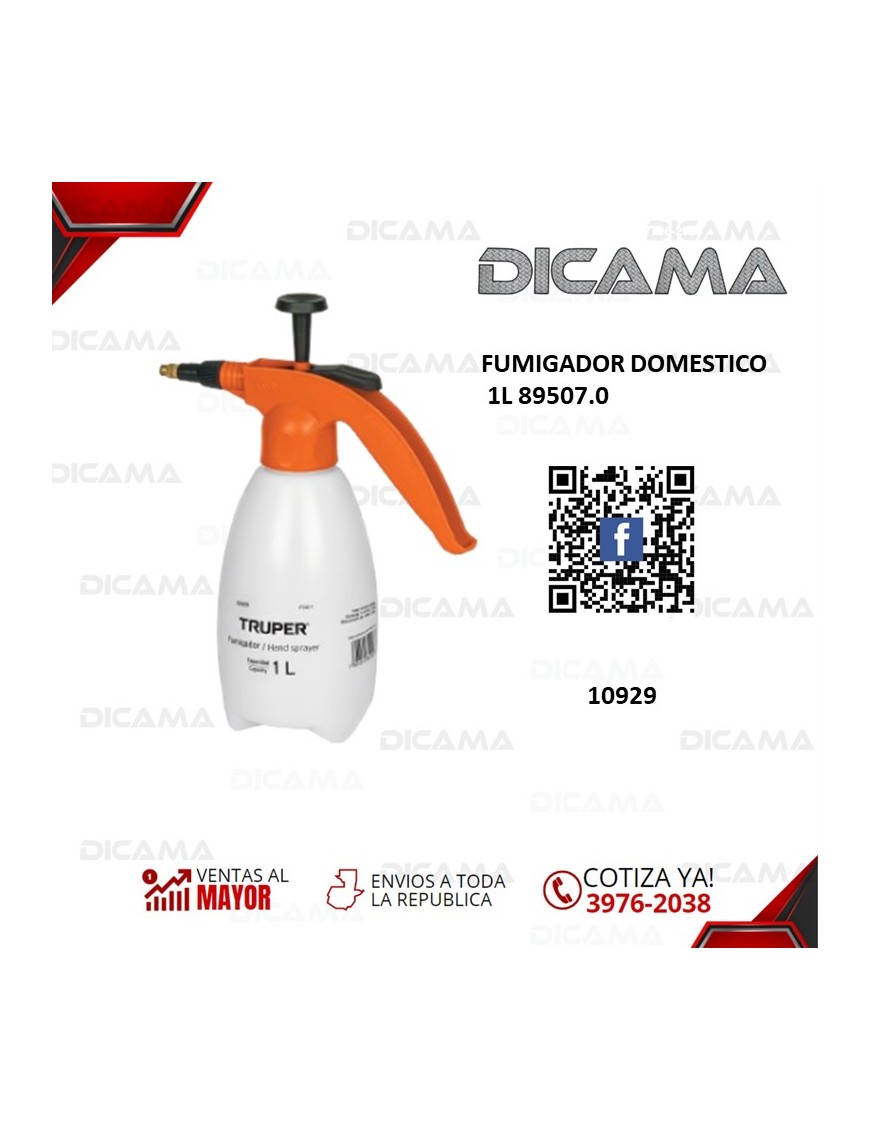 FUMIGADORA 1 LITROS DOMESTICO 89507.0