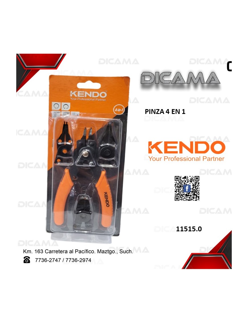 PINZA 4 EN 1