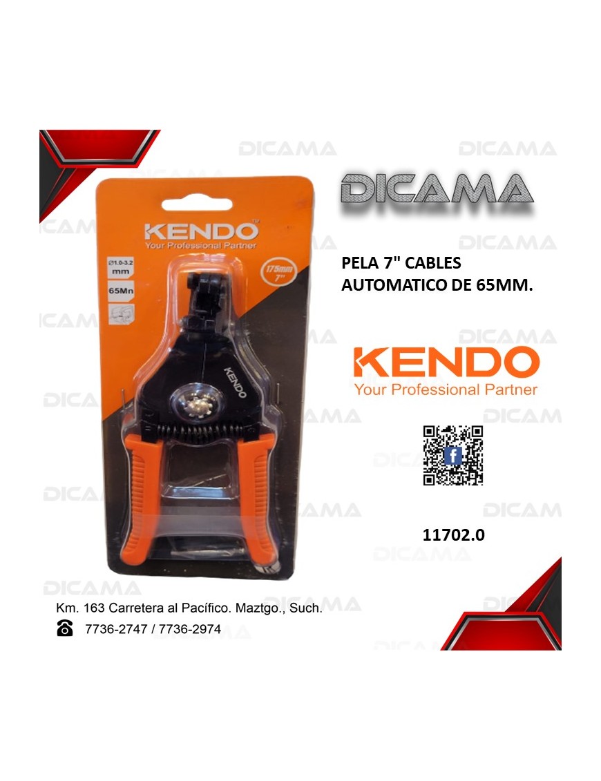 PINZA 7" PELA CABLES AUTOMATICO