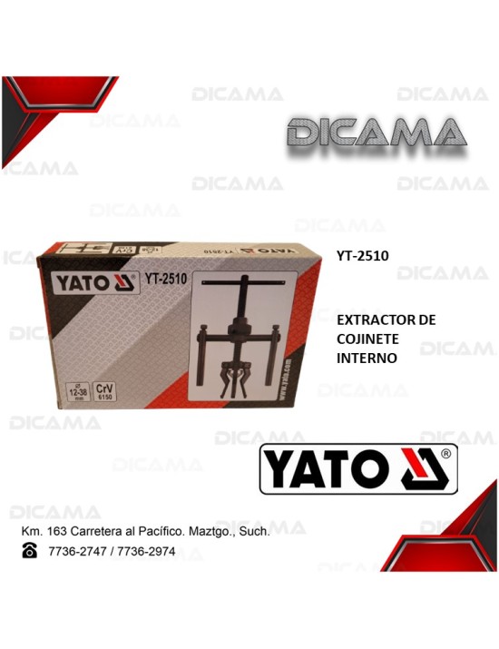 EXTRACTOR DE COJINETE  INTERNO