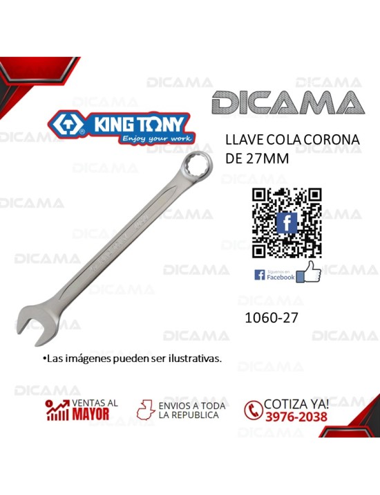 LLAVE COLA CORONA 27 MM