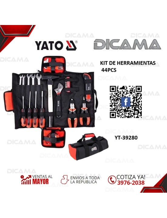 KIT DE HERRAMIENTAS 44PCS