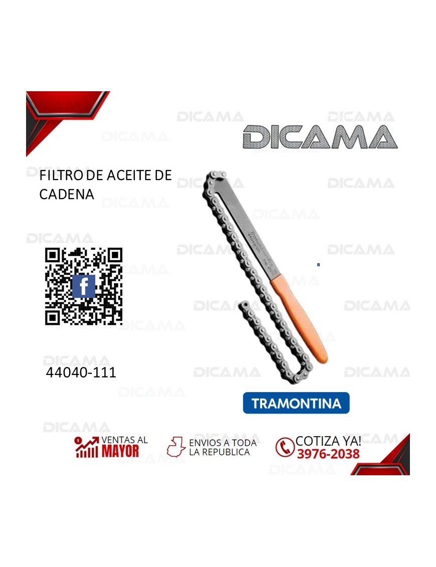 LLAVE P/FILTRO DE ACEITE DE CADENA