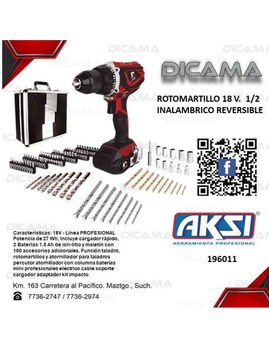 ROTOMARTILLO INALAMBRICO