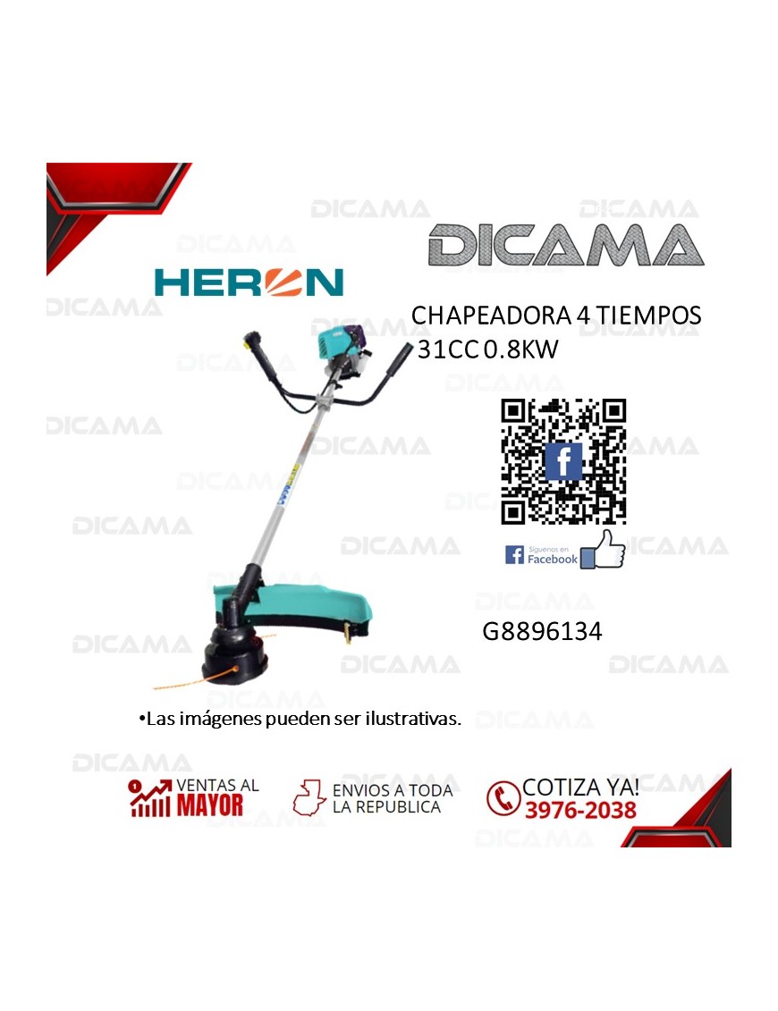 CHAPEADORA A GASOLINA 4 TIEMPOS 31CC 0.8KW