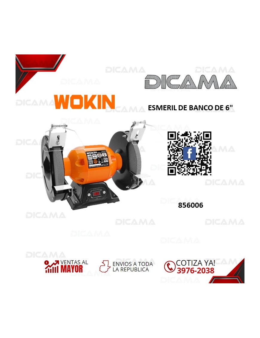 ESMERIL DE BANCO 6"