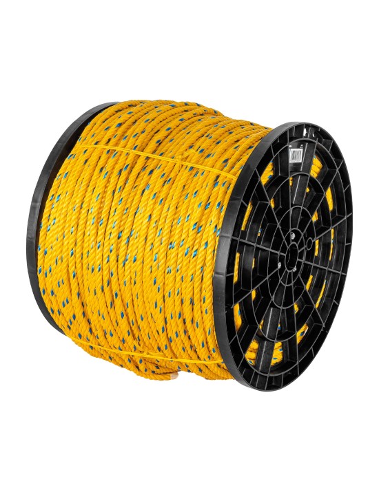 ROLLO DE CUERDA 10MM 3/8 PROLIPILENO AMARILLO